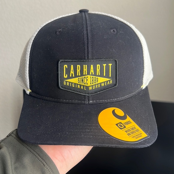 Carhartt Original Workwear Patch Canvas Mesh Back Cap - Picture 1 of 3